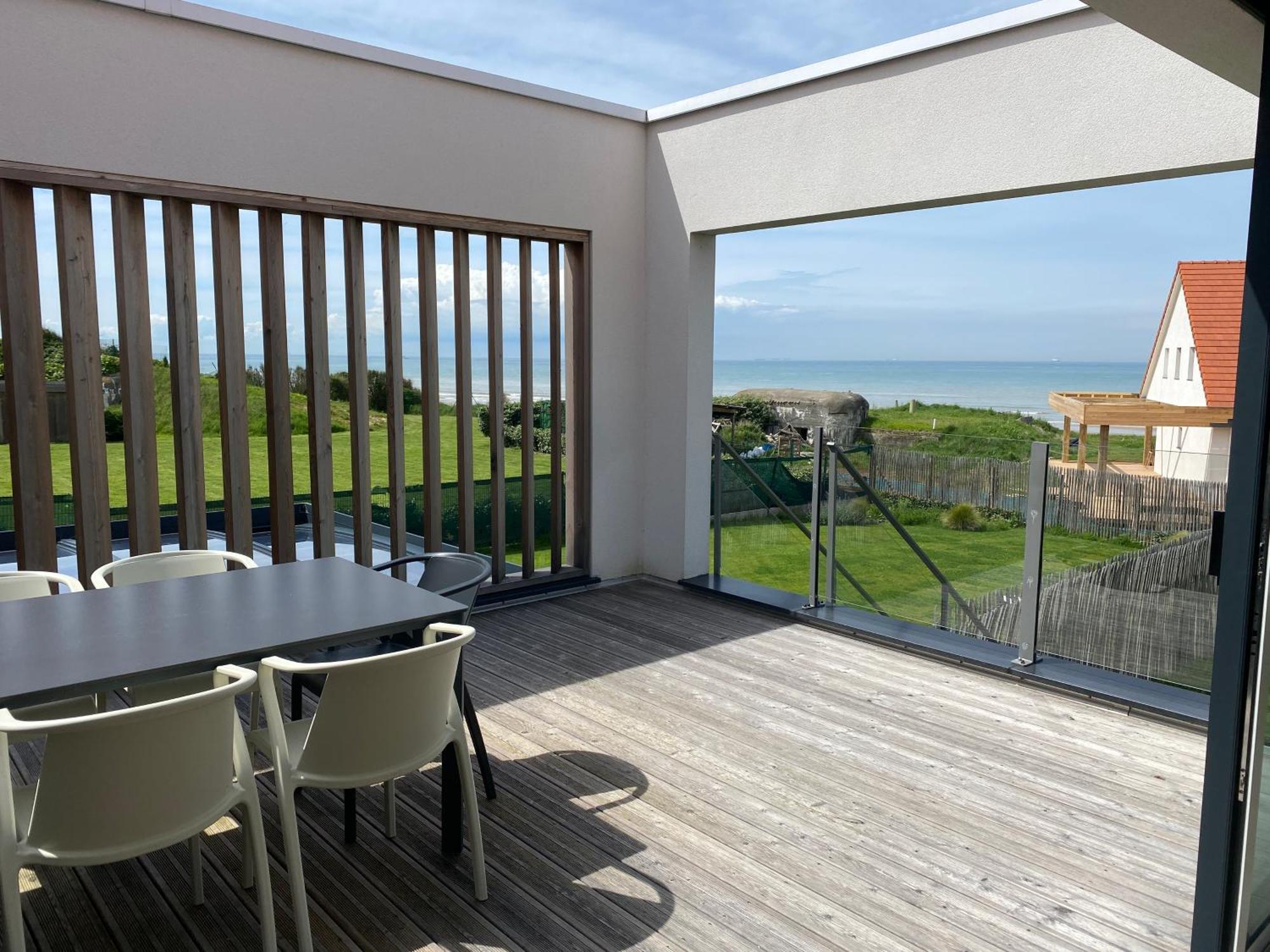 B&B Sangatte-Calais - Terrasse Vue Mer - 2 Min A Pied De La Plage Экстерьер фото